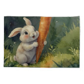 Meadow Bunny Dreams: grillige kussen Hoesjes Kussensloop (Achterkant-Links)