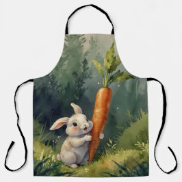 Meadow Bunny Dreams: grillige Print Schort