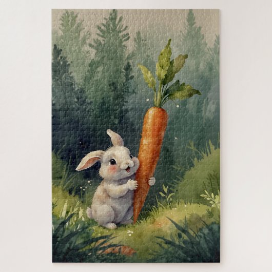 Meadow Bunny Dreams: grillige puzzel (Verticaal)