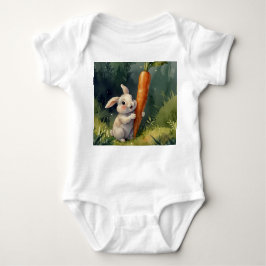 Meadow Bunny Dreams: grillige SleeperT-Shirt Romper