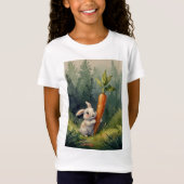 Meadow Bunny Dreams : T-Shirt Whimsical Kids (Devant)