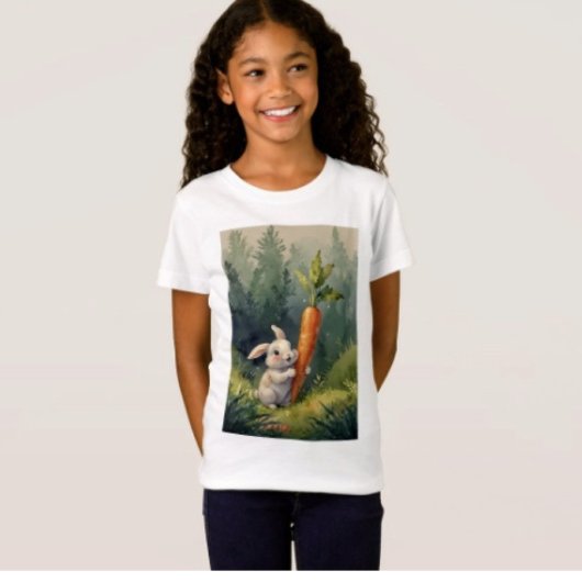 Meadow Bunny Dreams : T-Shirt Whimsical Kids