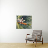 Meadow Bunny Dreams : Tapisserie Whimsical (En situation (horizontale))