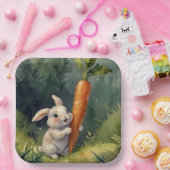 Meadow Bunny Dreams: Whimsical Paper Bord (Feest)