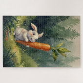 Meadow Bunny Dreams : Whimsical Puzzle (Horizontal)