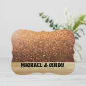 MEADOW DANDELION INVITATIONS DE MARIAGE PERSONNALI (Debout devant)