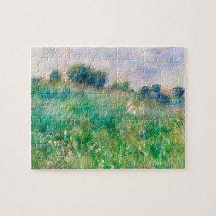 Meadow door Auguste Renoir Green Woman Child Legpuzzel