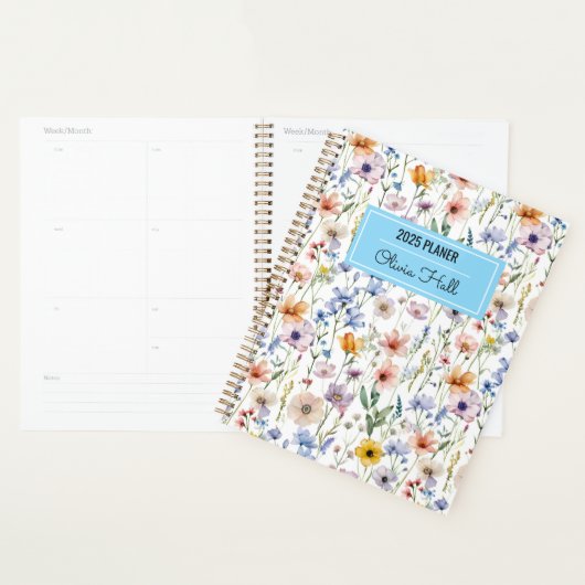 meadow floral Back to School Supplies Teachers (Devant avec enveloppe)