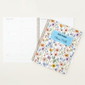 meadow floral Back to School Supplies Teachers Planner (Display)