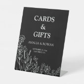 Meadow Flowers Kaarten & Cadeaus Wedding Reclamebord Met Voetstuk (Voorkant)