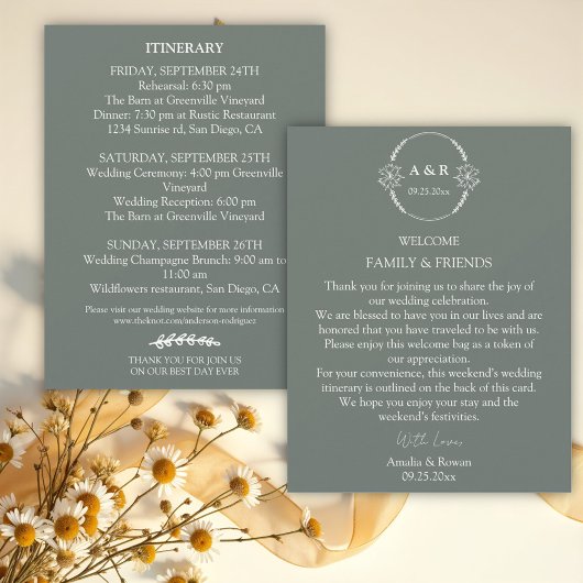 Meadow Flowers Wedding Welkom reisroute