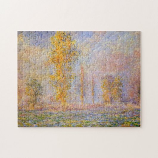 Meadow in Giverny Monet Fine Art Legpuzzel (Horizontaal)