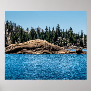 Meadow Lake Rock Island Poster
