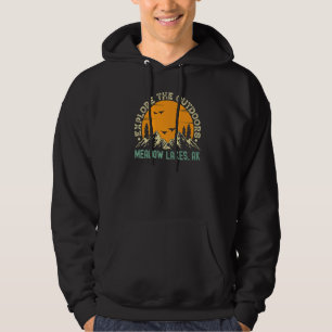 Meadow Lakes Alaska Verken de Buitenlucht Hoodie