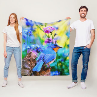 Meadow Melody Fleece Deken