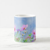 Meadow met prachtige pastelbloemen koffiemok (Center)