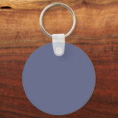 Meadow Monogram - Aangepaste Lavendel Sleutelhanger (Achterkant)