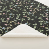 Meadow prints landhuis sherpa deken (3/4)