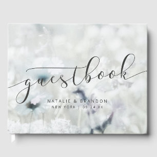 Meadow Song fading Wildflower Bohemian Wedding Gastenboek