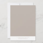 Meadow Vines Invitation Kaart (Achterkant)