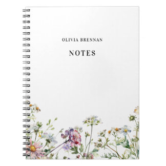 Meadow Wildbloemen, fijne noten Notitieboek