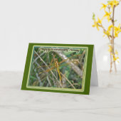Meadowhawk Dragonfly Jubileum Honey Kaart (Gele Bloem)