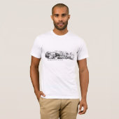 Meadowlands Museum Whimsical Sketch T-shirt (Voorkant volledig)