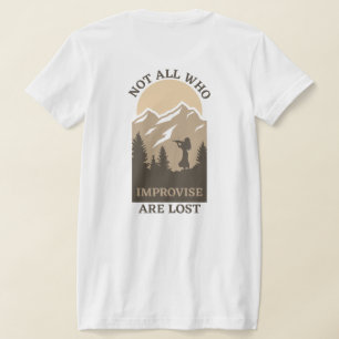 Meadowlark Viool Niet Allen Die Improviseren Zijn T-shirt