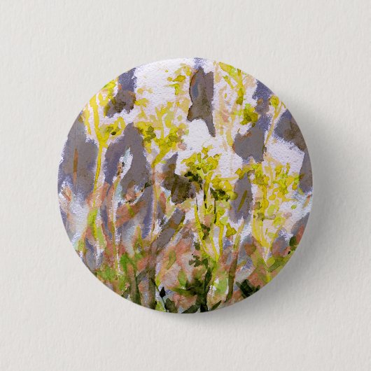 Meadowweet Ronde Button 5,7 Cm (Voorkant)