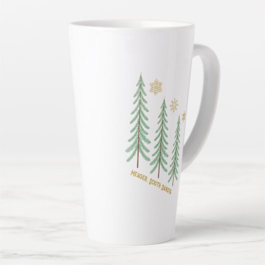 Meager, SD Holiday Latte Mug (Angle droit)