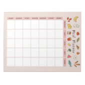 Meal Planner Notitieblok (Voorkant)