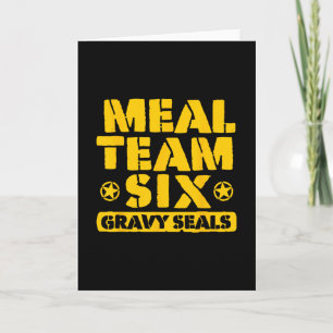 Meal Team Six Jus Afdichtingen  Kaart