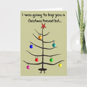Mean Christmas Cards From Mean People Feestdagen Kaart
