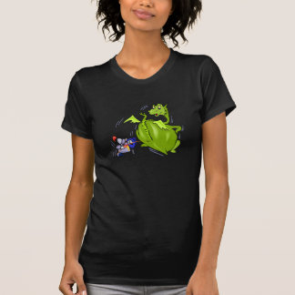 Mean Dragon door Knight gepokt T-shirt