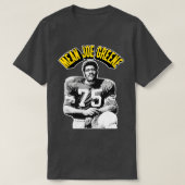 Mean Joe Greene Retro Fan Design T-shirt (Design voorkant)