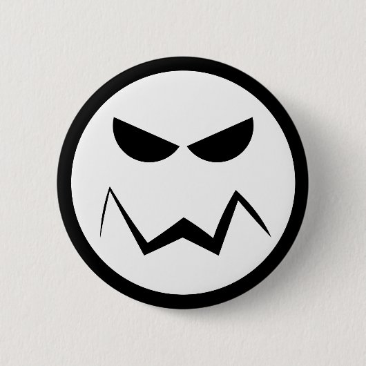 Mean Mister Face Button (Voorkant)