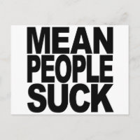 Mean People Suck