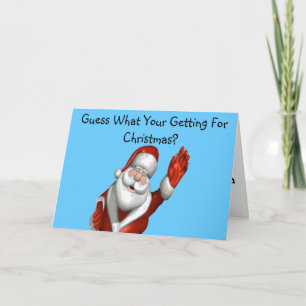 Mean Spirited Christmas Kaart