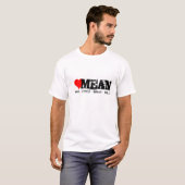 MEAN stack, mongo express, angular en node.js T-shirt (Voorkant volledig)