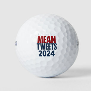 Mean Tweets 2024 Grappige verkiezing Trump Golfballen
