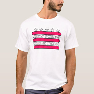 Mean twittert over wereldvrede t-shirt