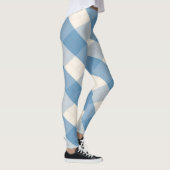 MeanClique Argyle Blue Leggings (Rechts)
