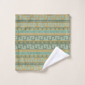 Meander Pattern - Griekse sleutelversiering #2 Bad Handdoek (Wasdoekje)