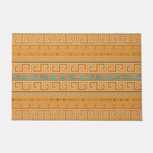 Meander Pattern - Griekse sleutelversiering #5 Deurmat (Voorkant)