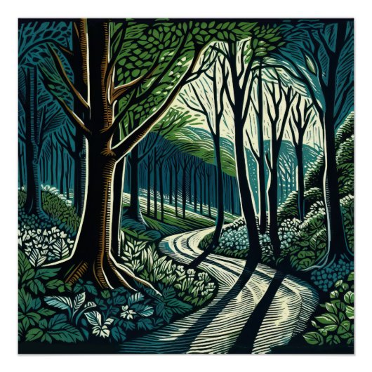 meander perfect poster (Voorkant)