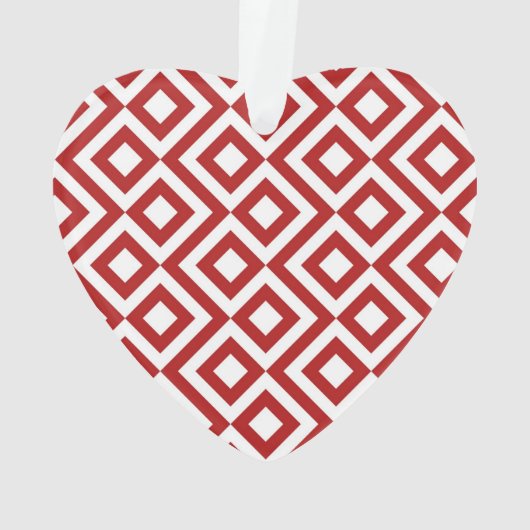 Meander rouge et blanc (dos)