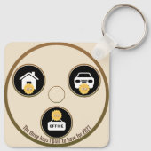 Meaningful Keys of Today & Tomorrow Sleutelhanger (Achterkant)