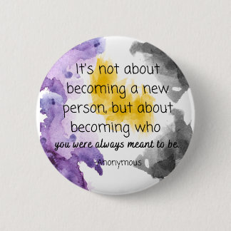 Means om niet-Binaire Button van de Pride Kleur te