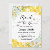 Means voor de bruiddoucheuitnodiging kaart (Voorkant)