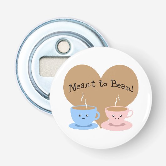 Meant to Bean Button Flesopener (Voorkant)